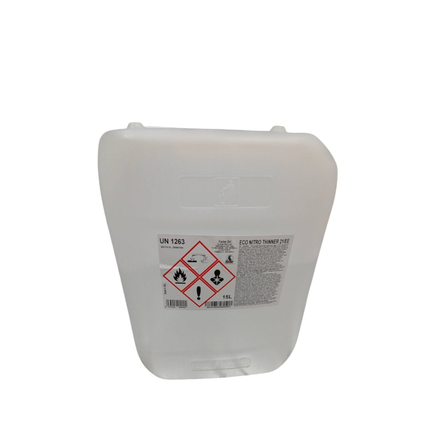 פח טינר איכותי 21 ECO PLUS איטליה 15 ליטר טינרים מדללים FA אמנון ברגמן מסחר בע"מ