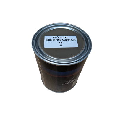 צבע חלופי 17 - 1 ליטר BRIGHT FINE ALUMINIUM צבעים לרכב KP אמנון ברגמן מסחר בע"מ