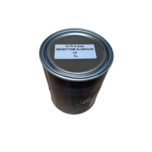 צבע חלופי 17 - 1 ליטר BRIGHT FINE ALUMINIUM צבעים לרכב KP אמנון ברגמן מסחר בע"מ