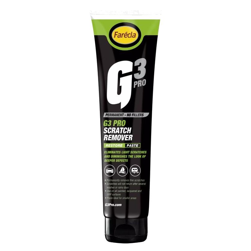 משחת להסרת שריטות 7163 G3 Pro Scratch Remover Paste פוליש דיטיילינג FARECLA אמנון ברגמן מסחר בע"מ