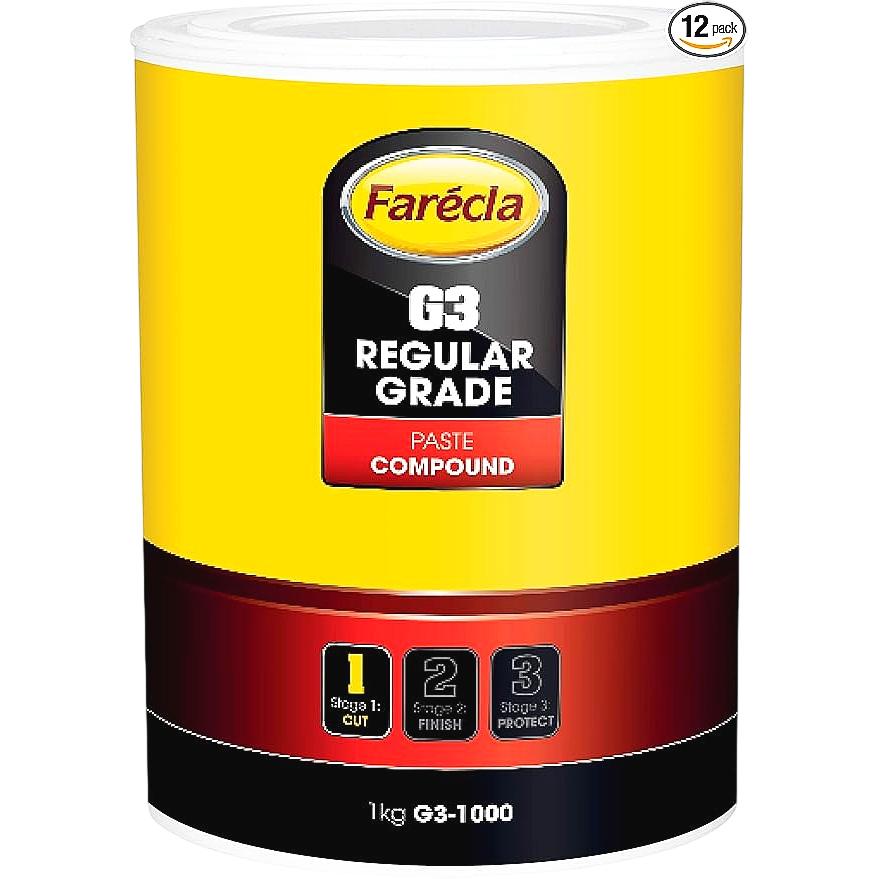 משחה פוליש G3 חדשנית 1 ק"ג FARECLA פוליש דיטיילינג FARECLA אמנון ברגמן מסחר בע"מ