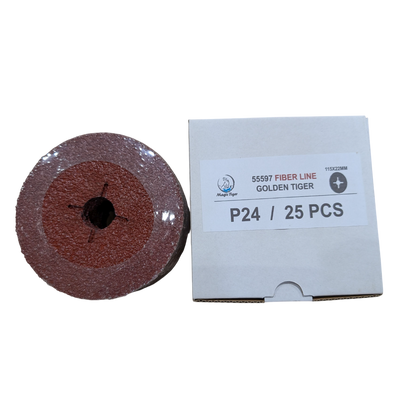 דיסקיות השחזה פיבר 4.5" גרעין P24 מג'יק טייגר מוצרי ליטוש ואביזרים MAGIC-TIGER אמנון ברגמן מסחר בע"מ