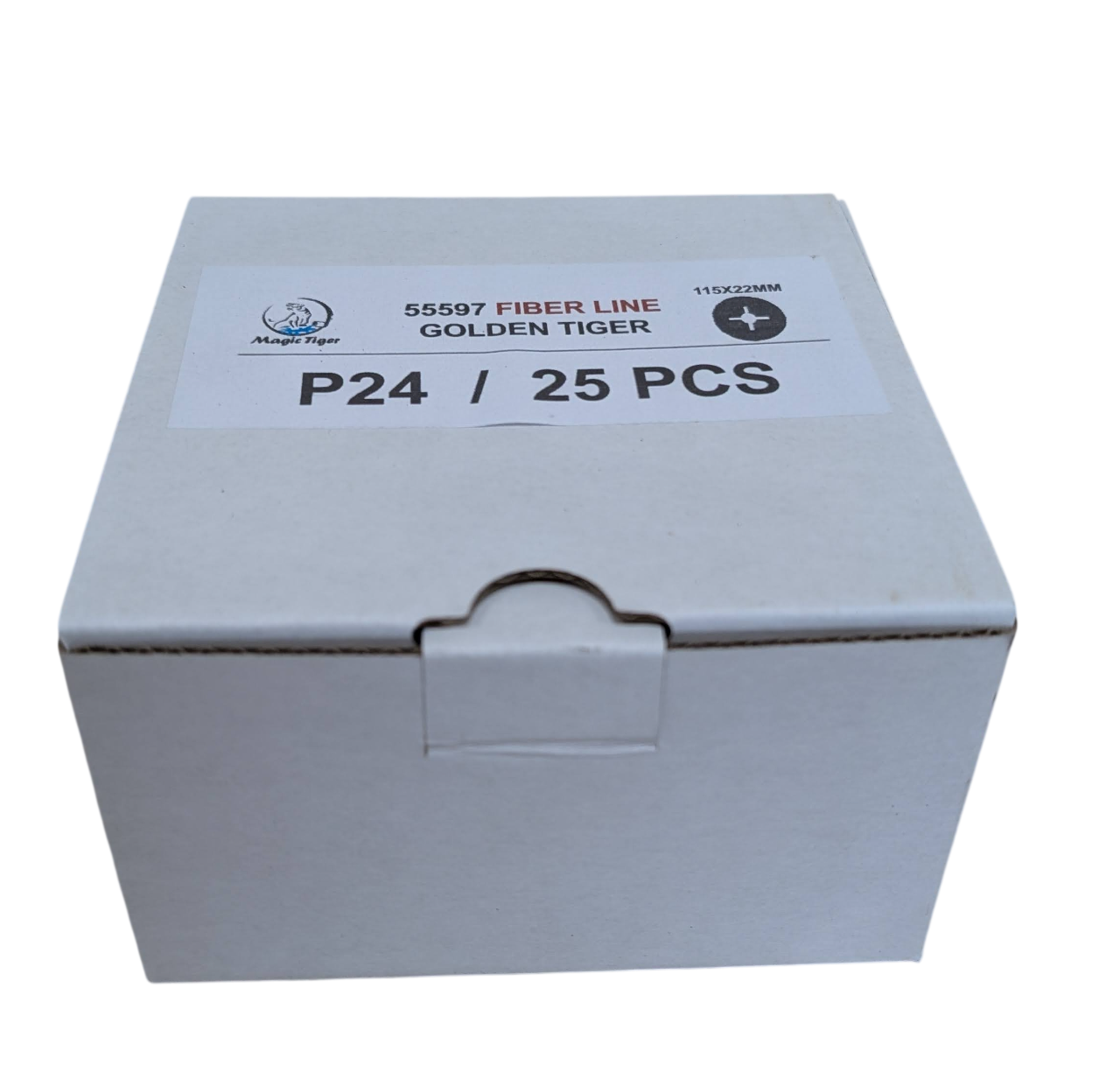דיסקיות השחזה פיבר 4.5" גרעין P24 מג'יק טייגר מוצרי ליטוש ואביזרים MAGIC-TIGER אמנון ברגמן מסחר בע"מ
