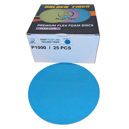 דיסקיות מג'יק FLEX-LINE כחול מגוון גרעינים P1000-P8000 לליטוש מדוייק "6 מוצרי ליטוש ואביזרים MAGIC-TIGER אמנון ברגמן מסחר בע"מ