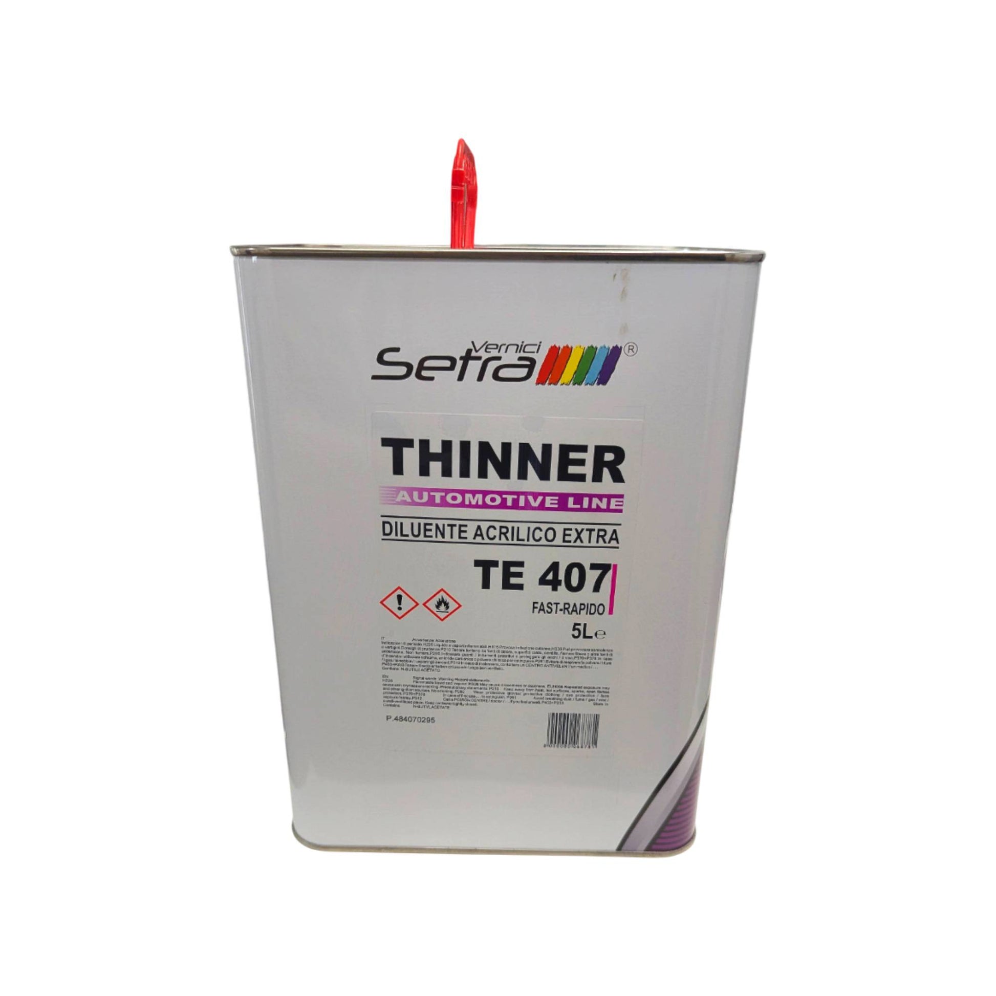 טינר אקרילי מהיר 5 ליטר SETRA TE407 טינרים מדללים SETRA אמנון ברגמן מסחר בע"מ
