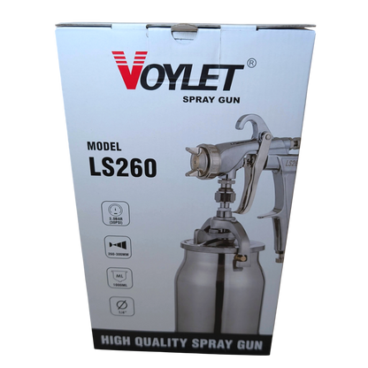 מרסס מקצועי כוס תחתון VOYLET LS260 דיזה 1.7 מ"מ מרססי צבע ואביזרים VOYLET אמנון ברגמן מסחר בע"מ